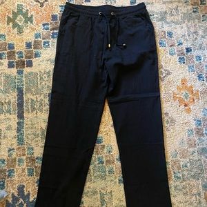 Black beach pants